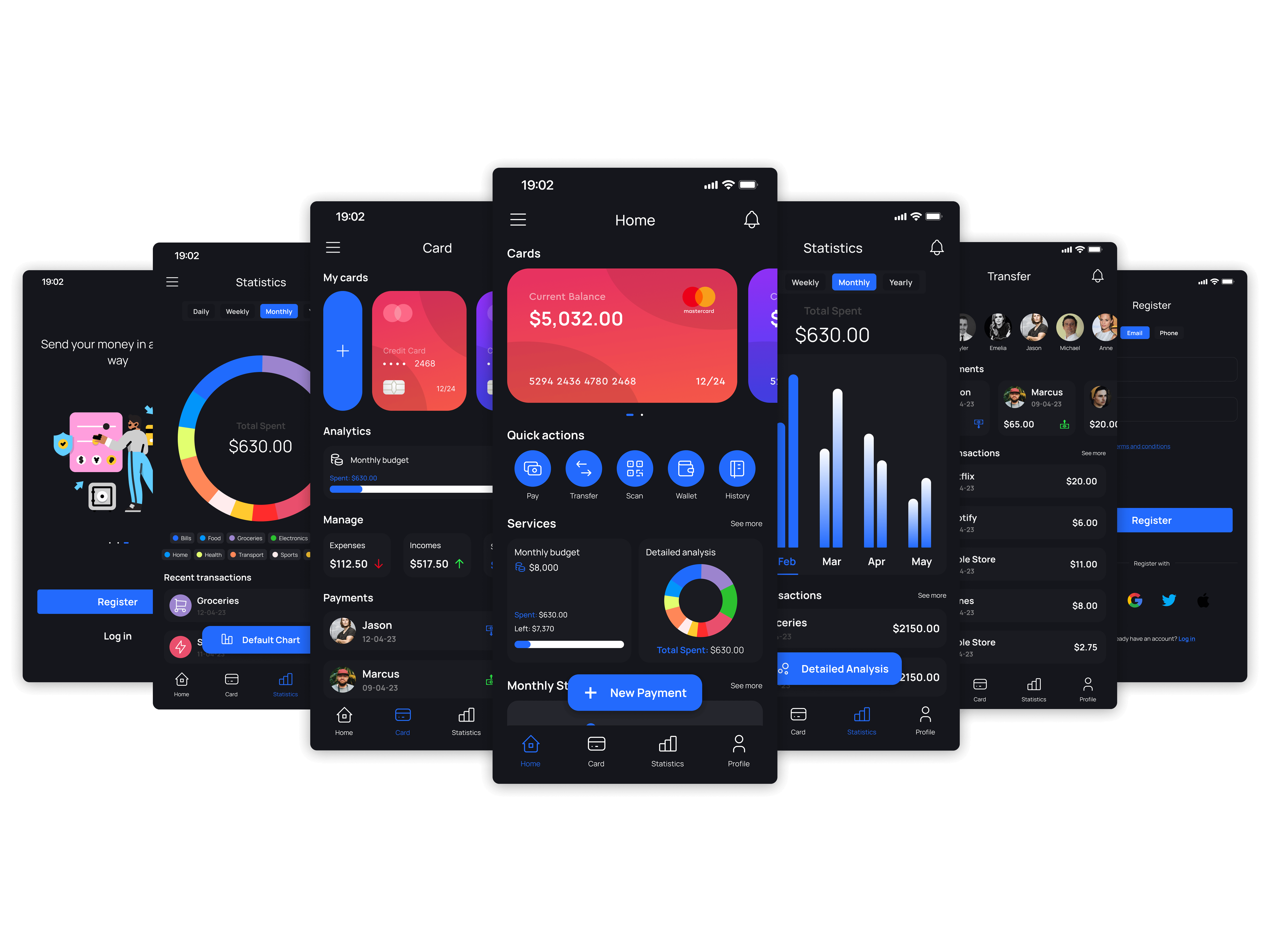 iMoney Dark Theme